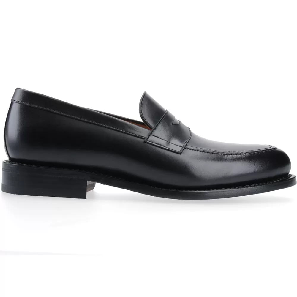 Berwick 1707 Loafer>4545-K1 Box Calf Nero