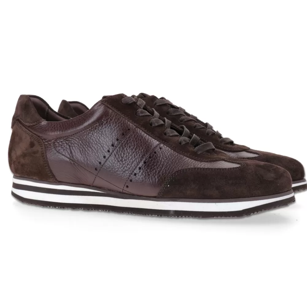 Berwick 1707 Sneakers>4998-T02 Napa Marrone