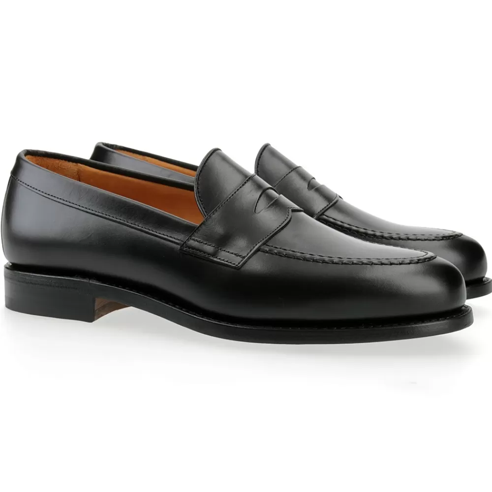 Berwick 1707 Loafer>9628-K6 Boxcalf Nero